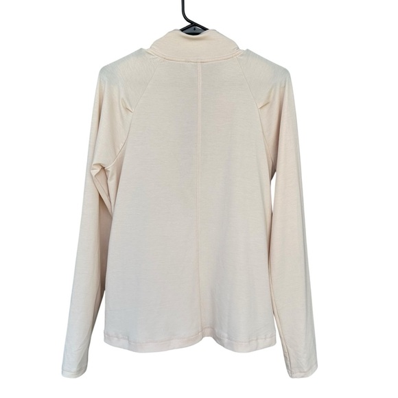 Indyeva Asciutta Long Sleeve Zip Up Jacket - Women's Size Medium - Beige / Cream - Picture 6 of 9